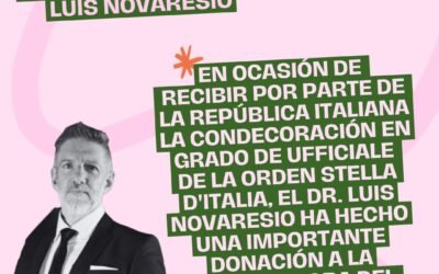 Felicitaciones y Profundo Agradecimiento al Dr. Luis Novaresio